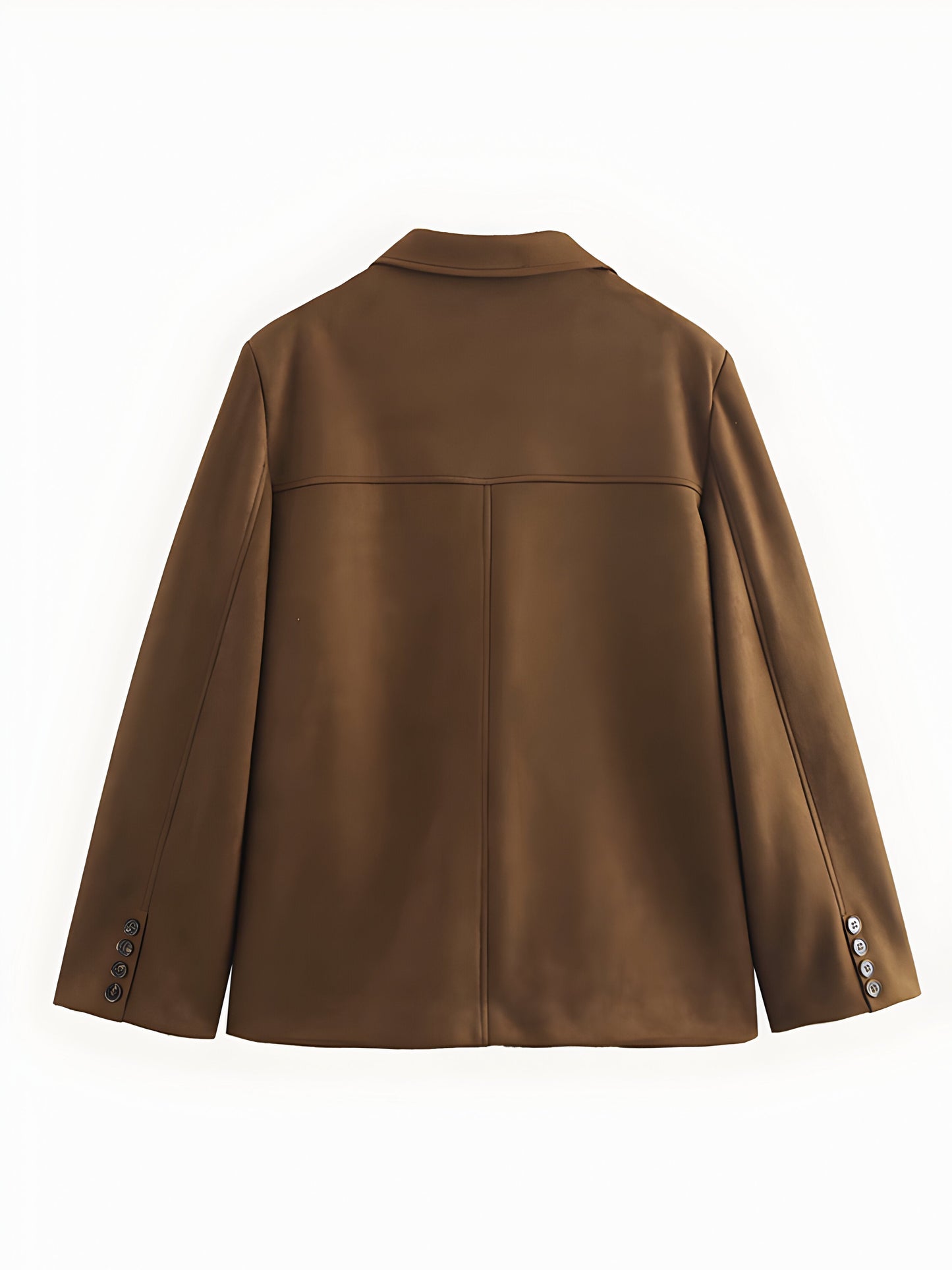 Women's Lightweight Button Jacket with Pockets