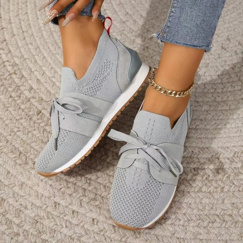 Women's Lace-Up Flat Shoes