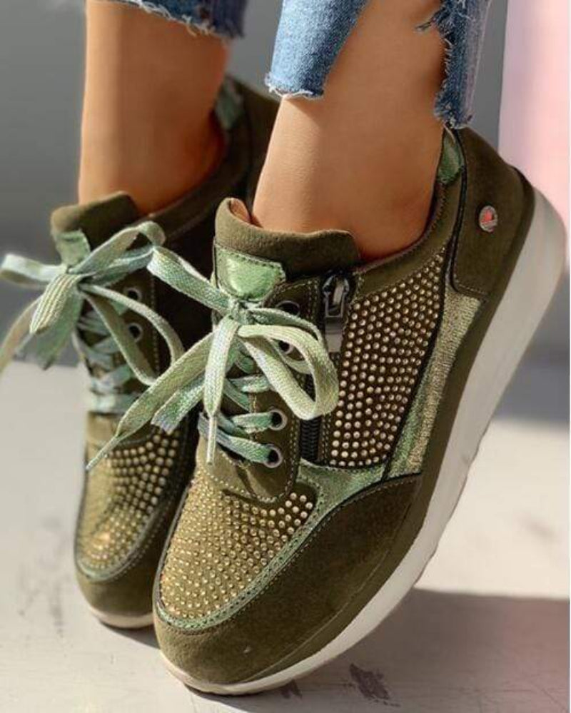 Women's Shoes with Rhinestones