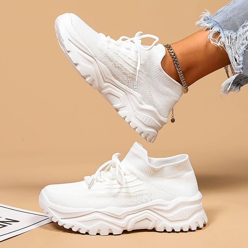 Women's Solid Colour Trainers