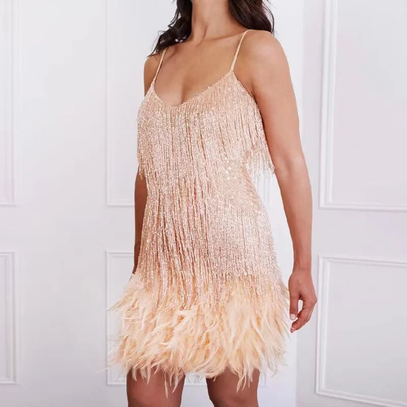 Women's Sequin Mini Dress