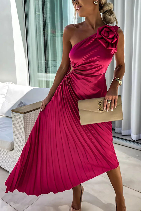 Women's One Shoulder Long Dress