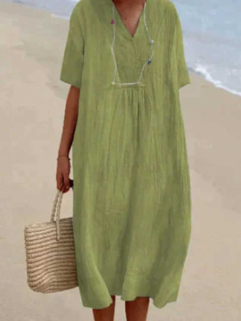 Women's V-Neck Dress