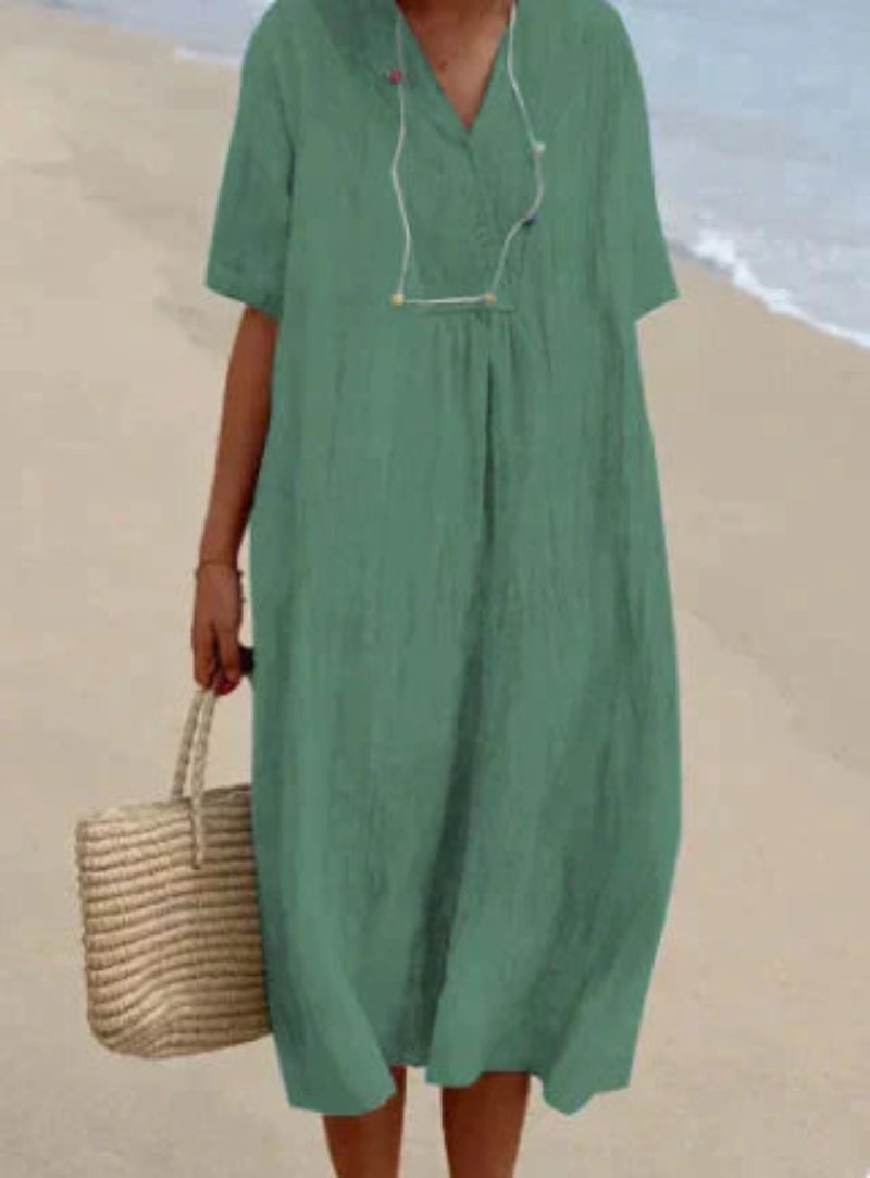 Women's V-Neck Dress