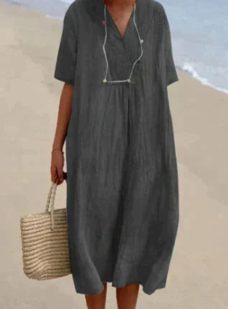 Women's V-Neck Dress