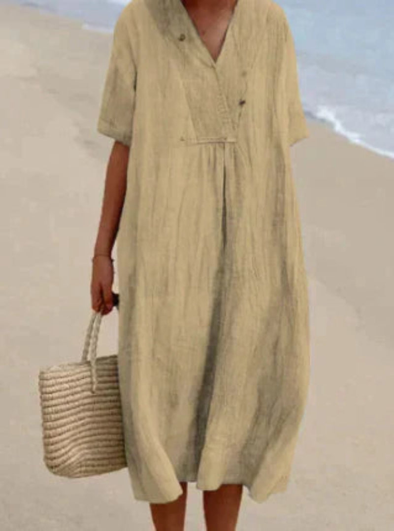 Women's V-Neck Dress