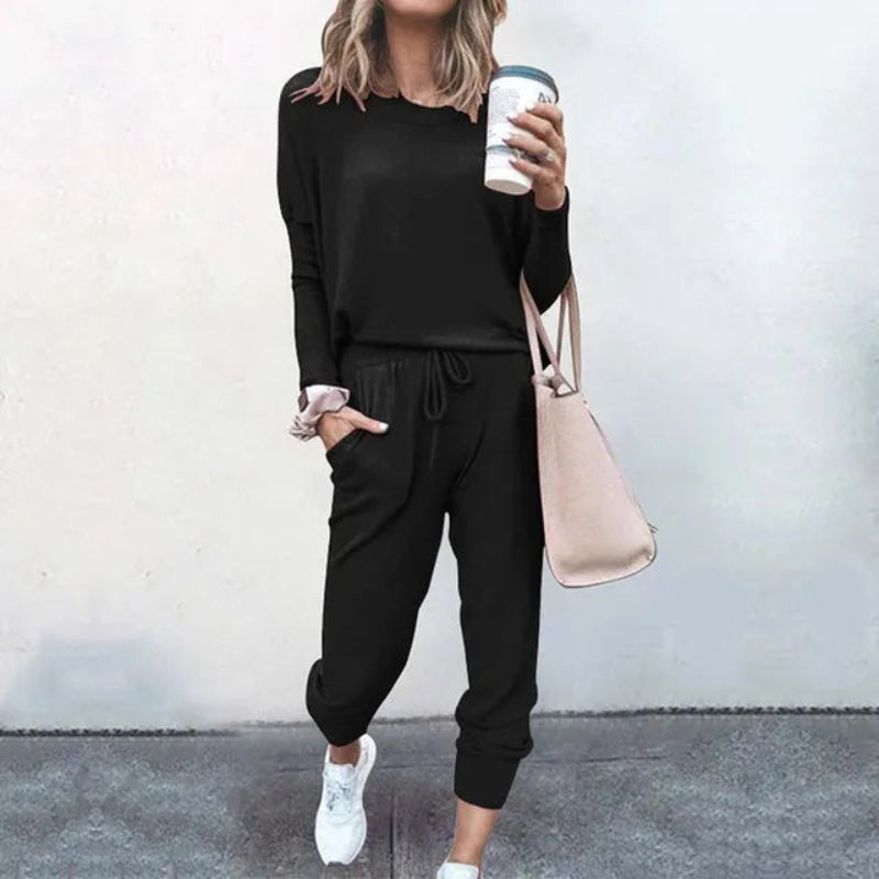 Women’s Long Sleeve Top and Trouser Set