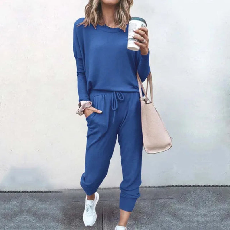Women’s Long Sleeve Top and Trouser Set