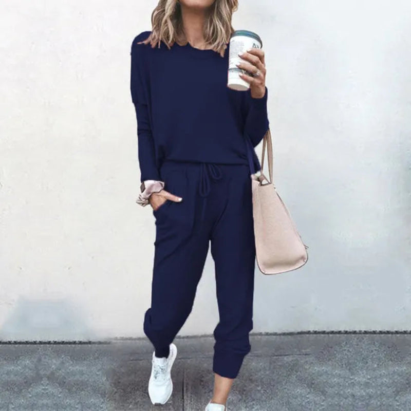 Women’s Long Sleeve Top and Trouser Set
