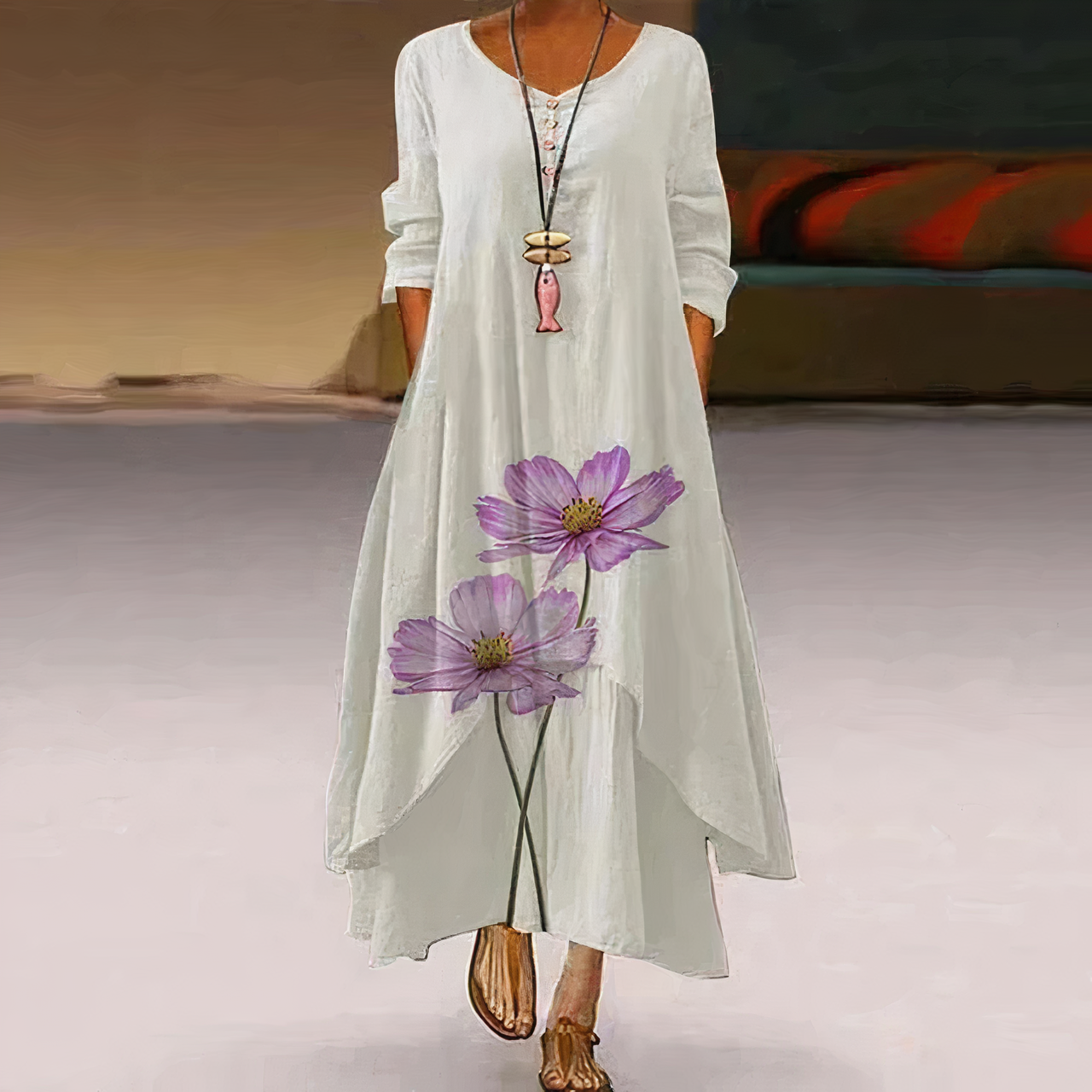 Women’s Printed A-Line Dress