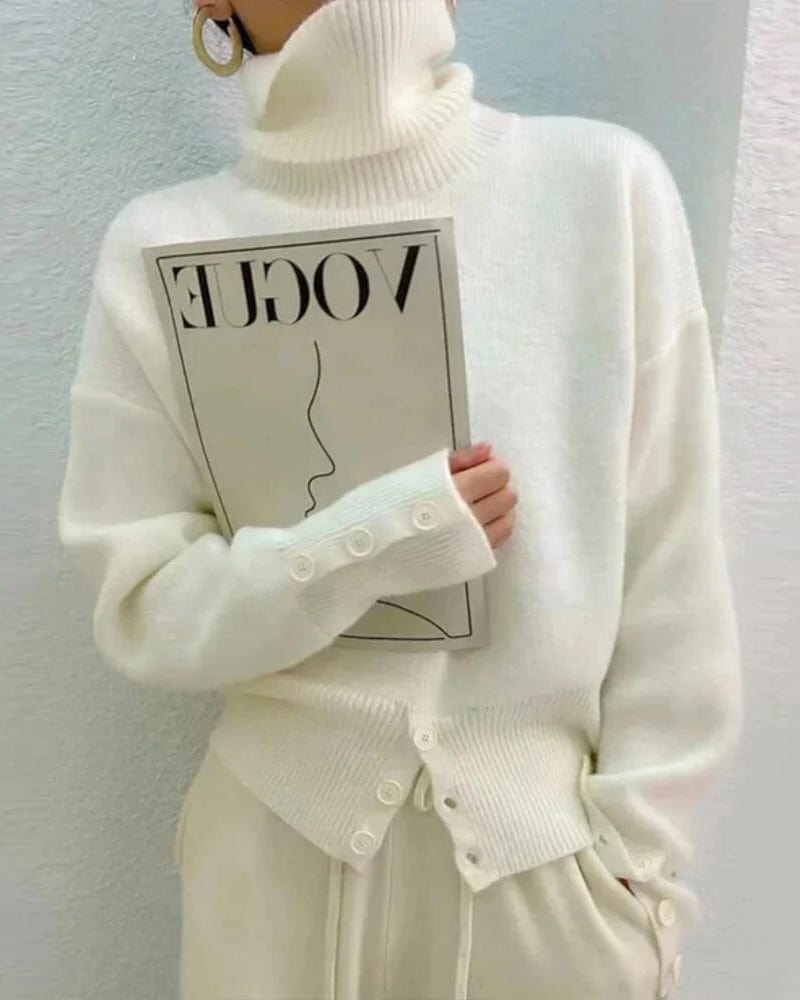 Sandra - Turtleneck Jumper - Classic - Modern Style - Ideal for Winter