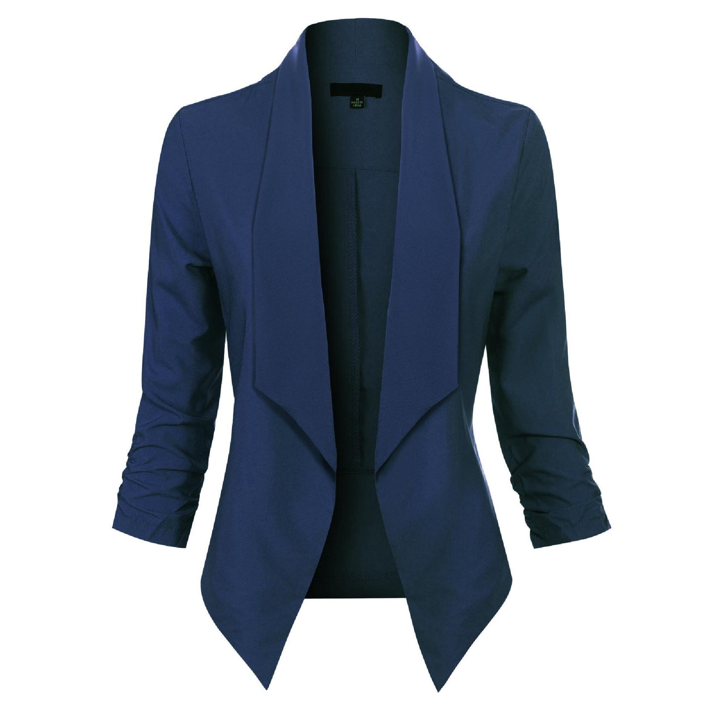 Women's Thin Blazer with Open Front
