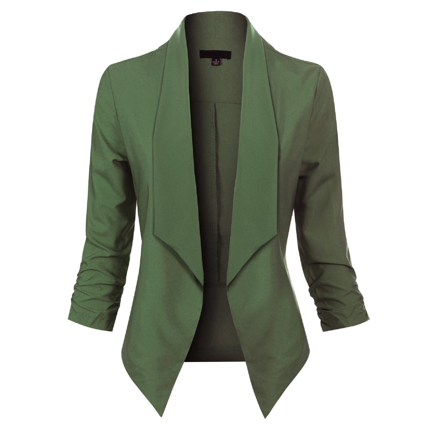 Women's Thin Blazer with Open Front