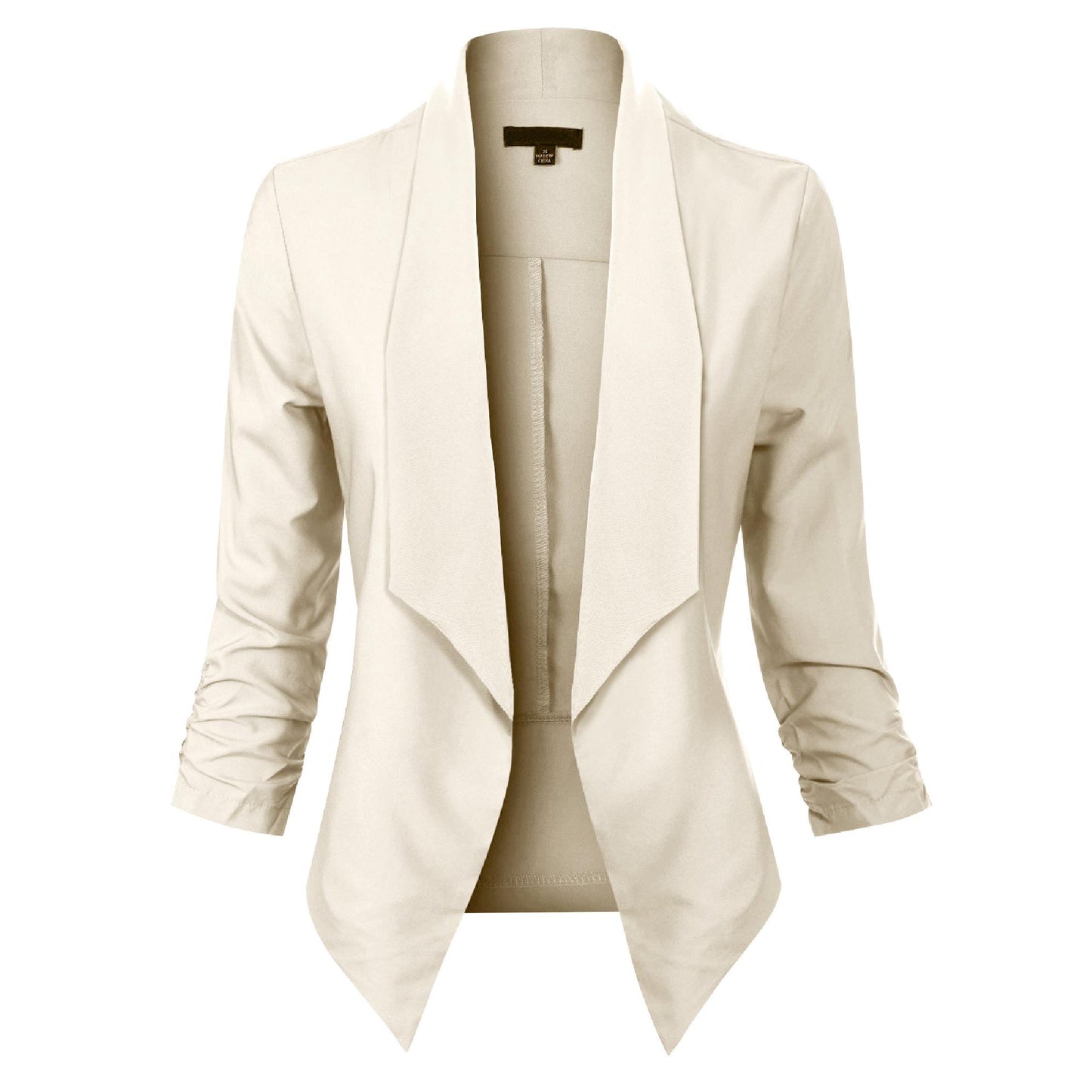 Women's Thin Blazer with Open Front