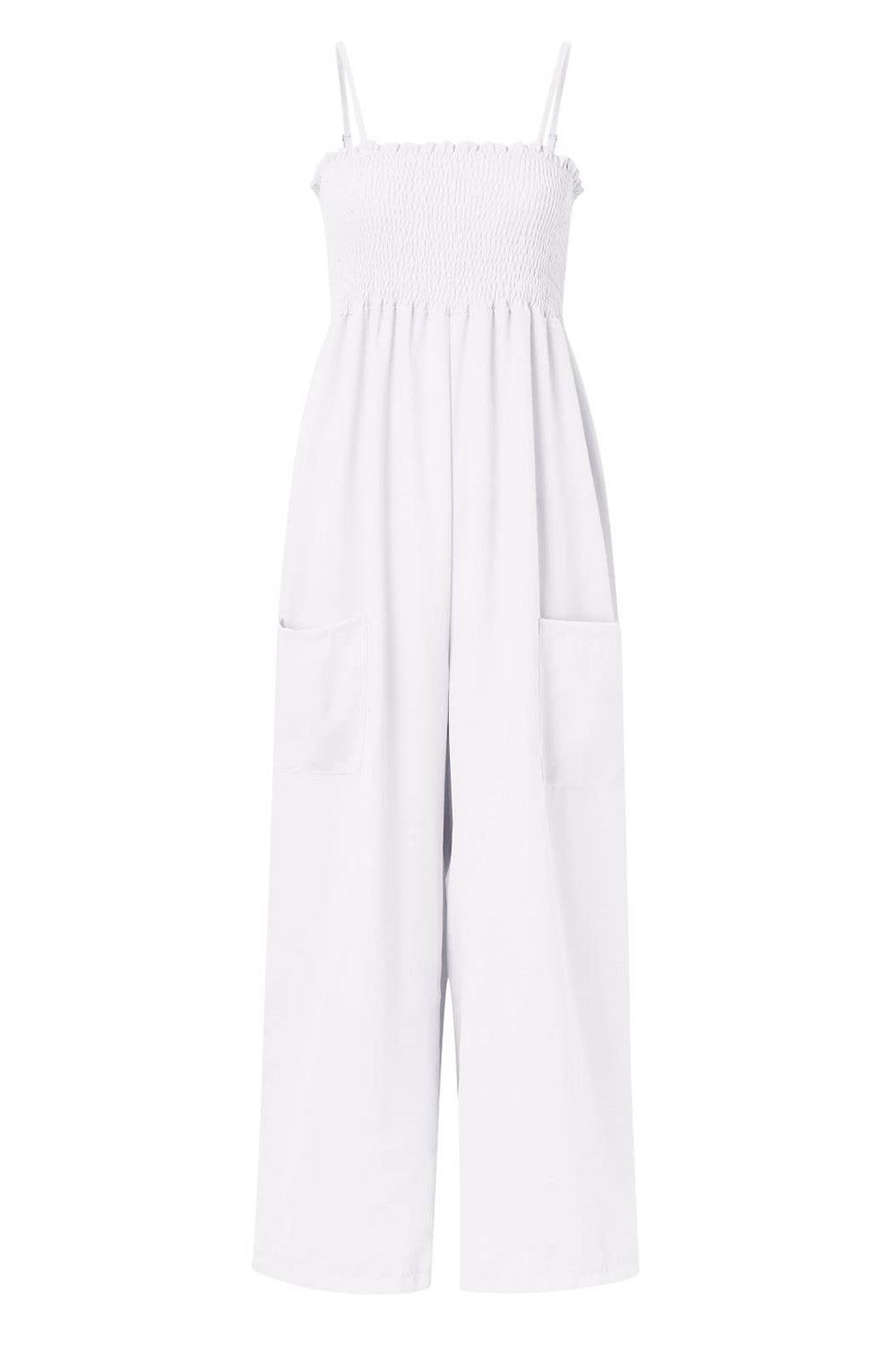 Women's Casual Sleeveless Summer Jumpsuit with Pockets | Ideal for Summer