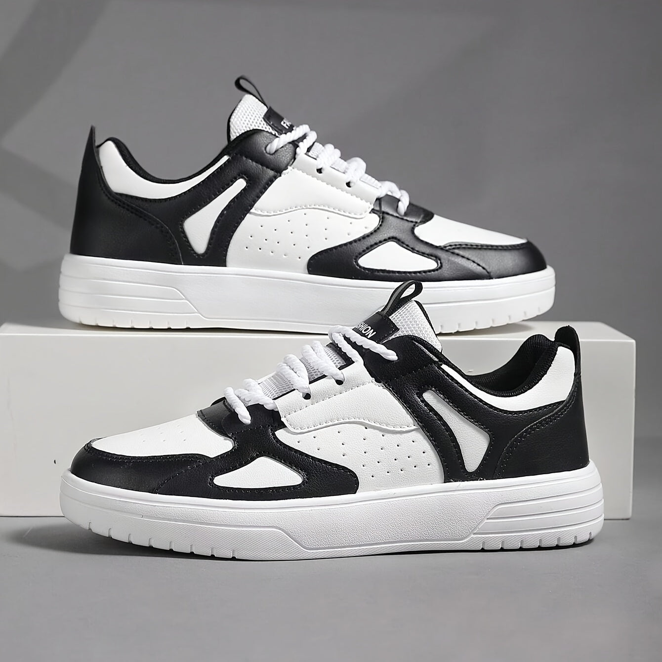 Black White