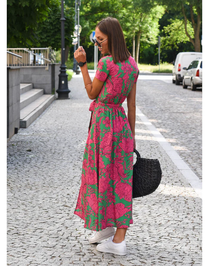 Women's Comfortable Lightweight Summer Dress with Eye-Catching Design