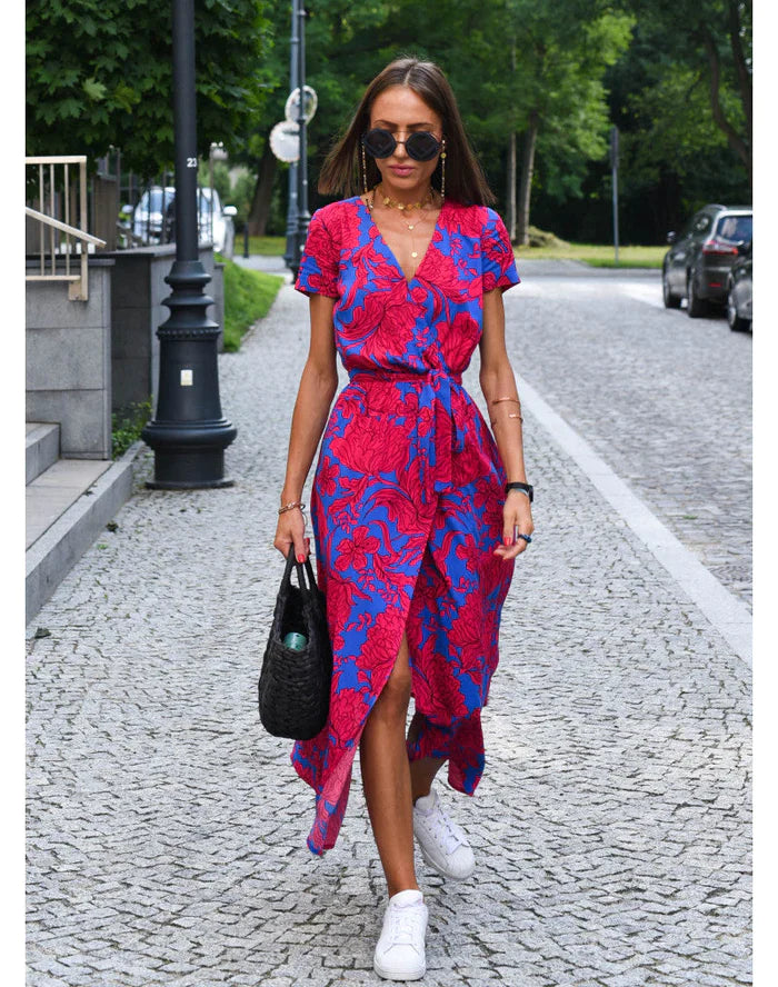 Variant image for Women's Comfortable Lightweight Summer Dress with Eye-Catching Design-11