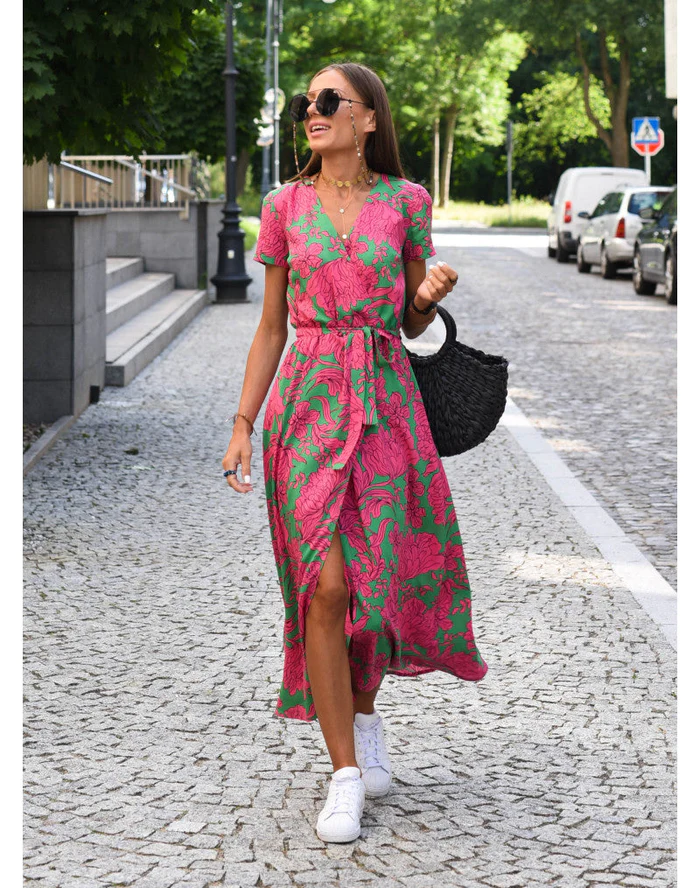 Women's Comfortable Lightweight Summer Dress with Eye-Catching Design