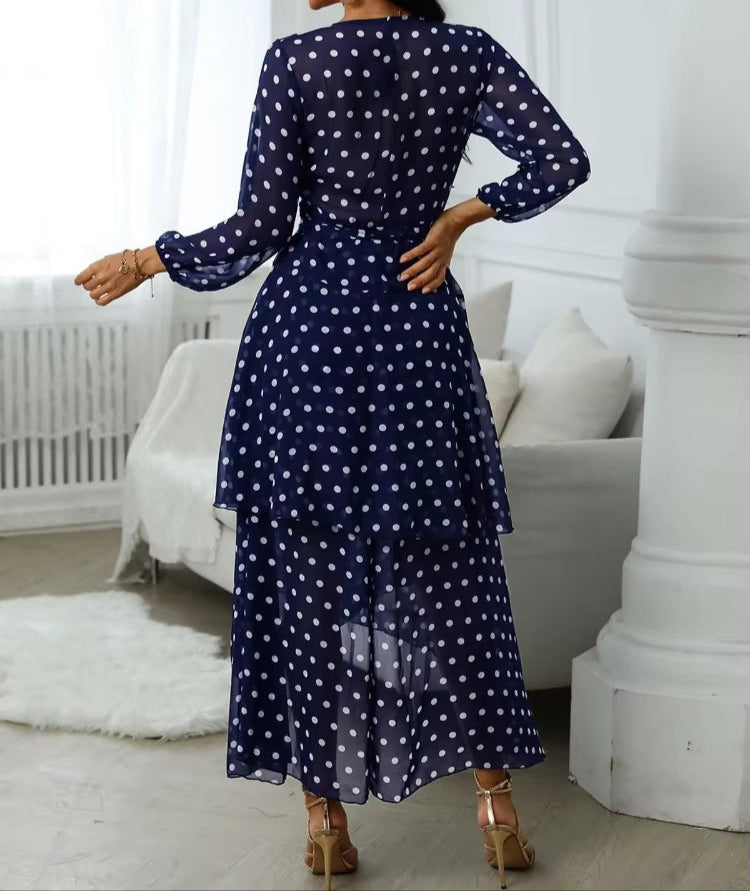 Women's Polka-Dots Dress