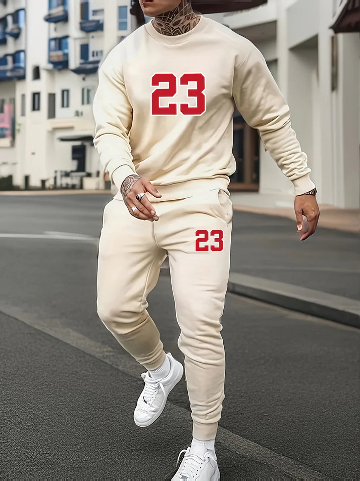 Casual Zip Up Tracksuit with Jogging Pants for Men | Perfect for Casual Days
