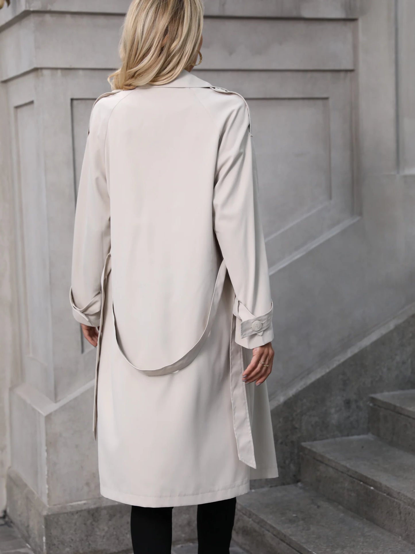 Chic Long Trenchcoat | Perfect for Everyday Wear