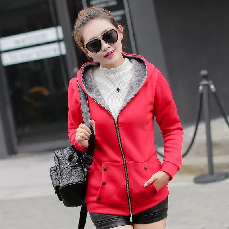 Nicole - Hooded Jacket - Casual - High-Quality Modern Style - Ideal for Winter