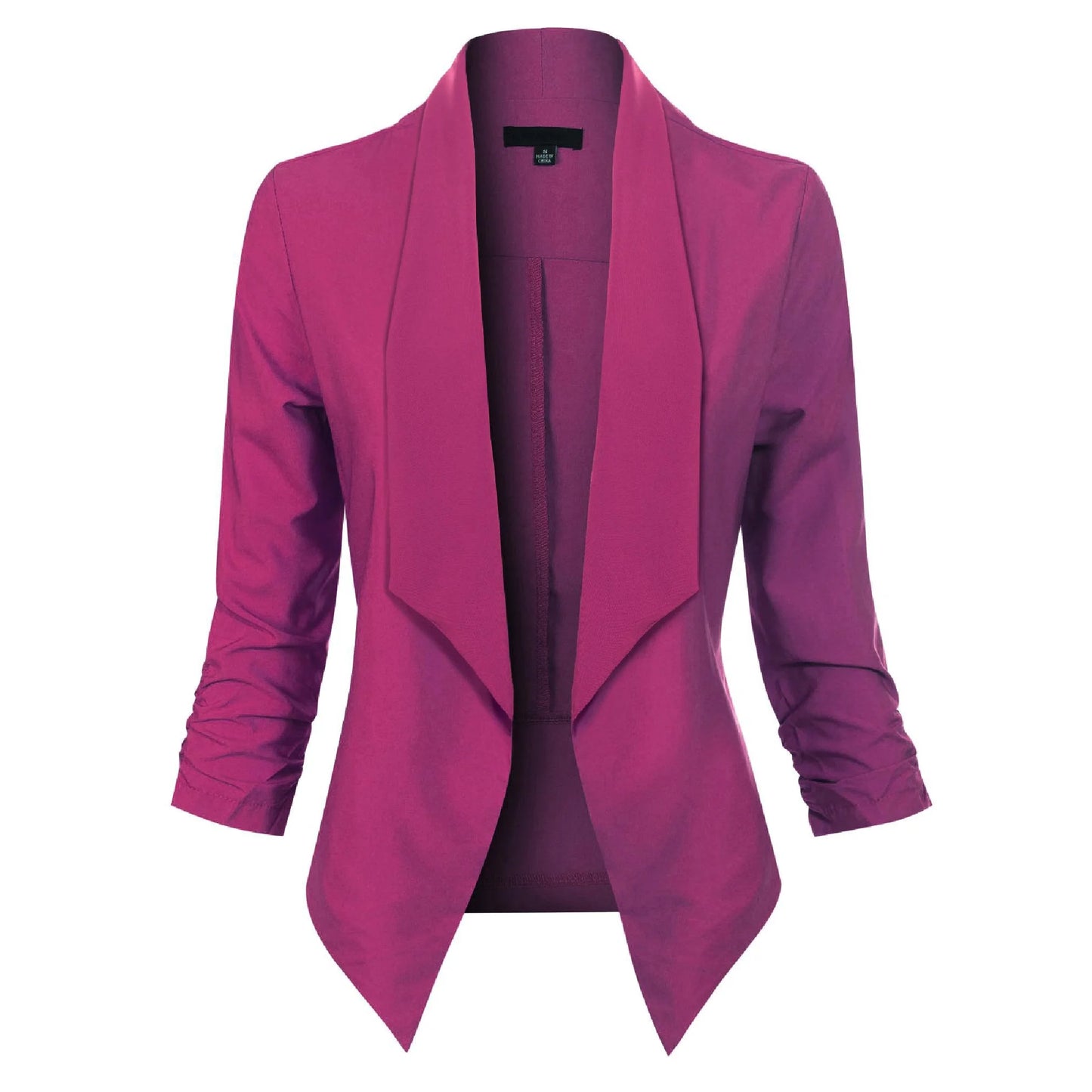Women's Thin Blazer with Open Front