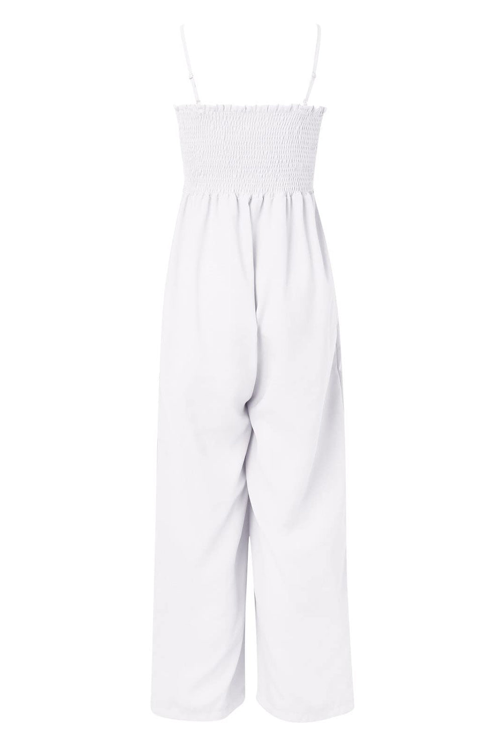 Women's Casual Sleeveless Summer Jumpsuit with Pockets | Ideal for Summer
