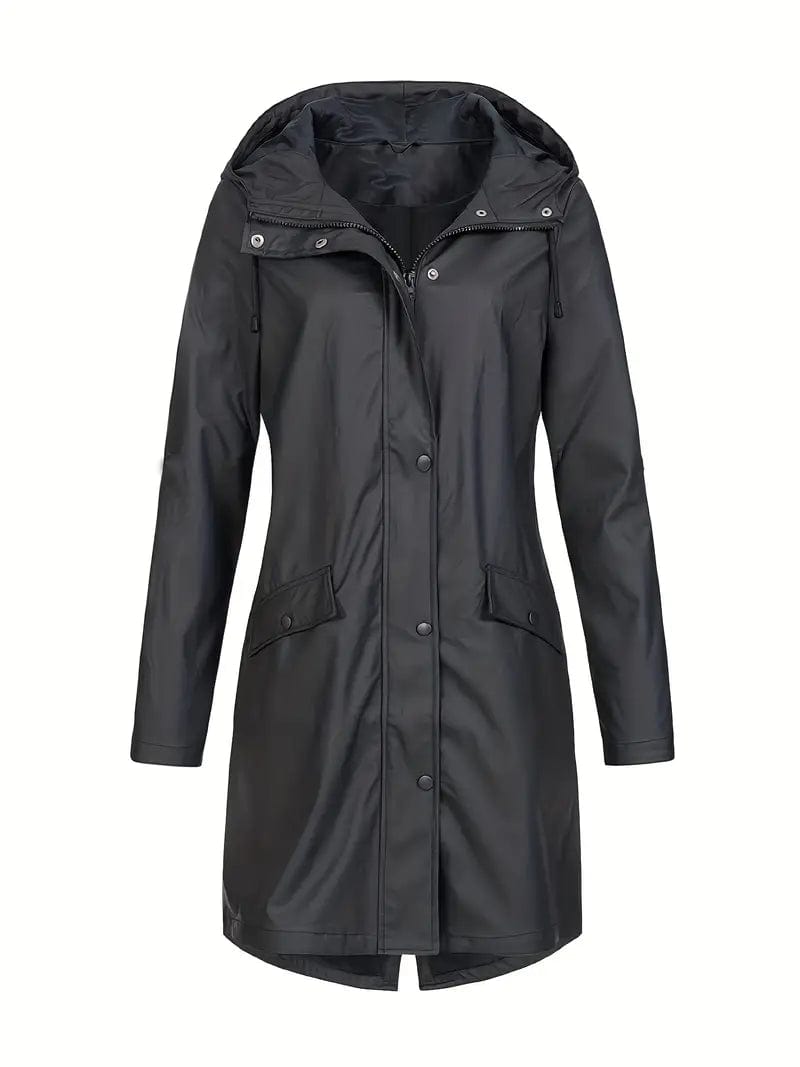 Gladys - Hooded Long Coat - Casual - Timeless Style - Ideal for Winter