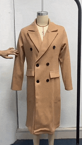 Ingrid - Long Coat - Elegant - Modern Style - Ideal for Autumn