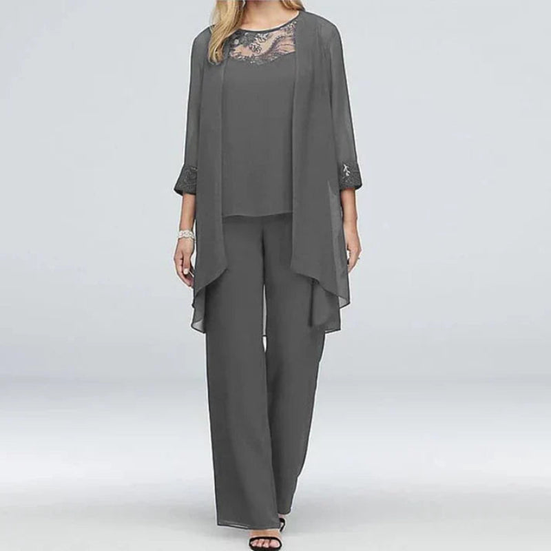 Women's Three-Piece Formal Co-ords Set