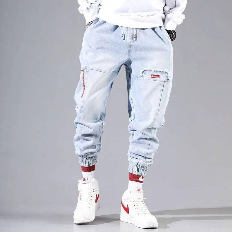 Men's Trendy Streetwear Tapered Cargo Joggers | Perfect for All Seasons