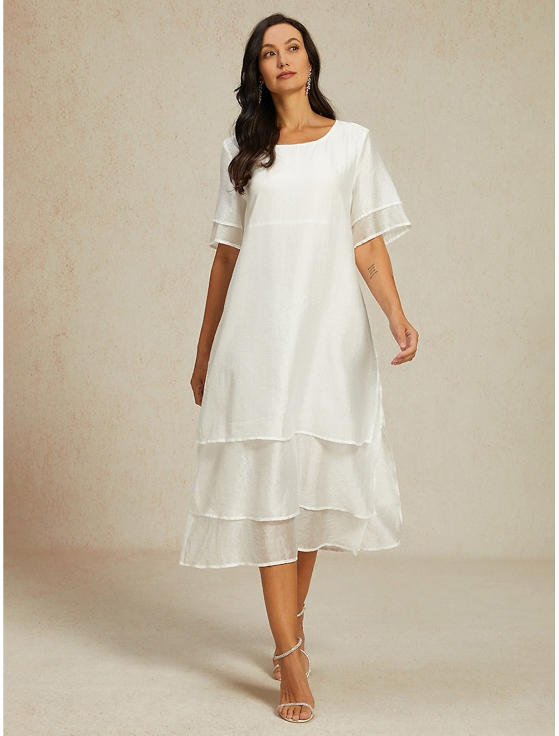 Women's Lightweight Midi Dress