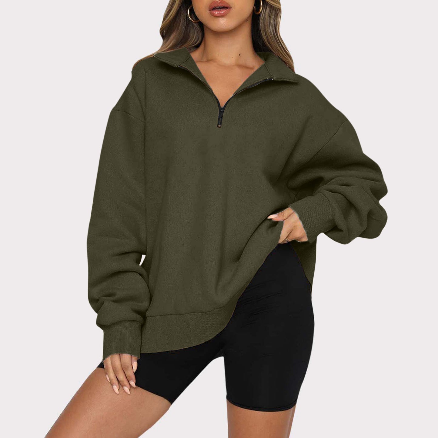 Eva - Zipped Jumper - Casual - Modern Style - Ideal for Winter
