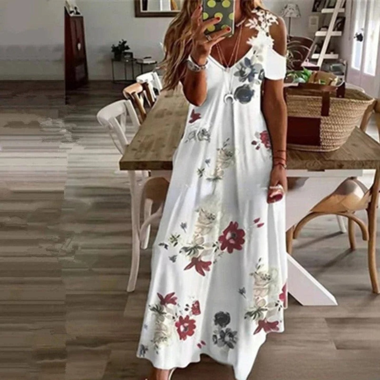 Hollis - Long Dress - Chic - Lightweight - Ideal for Summer