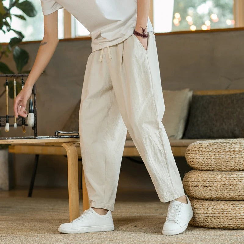 Alfie Summer Trousers Casual Lightweight | Ideal for Summer