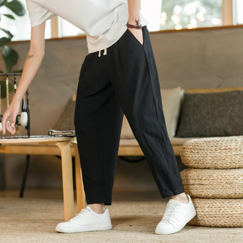 Alfie Summer Trousers Casual Lightweight | Ideal for Summer