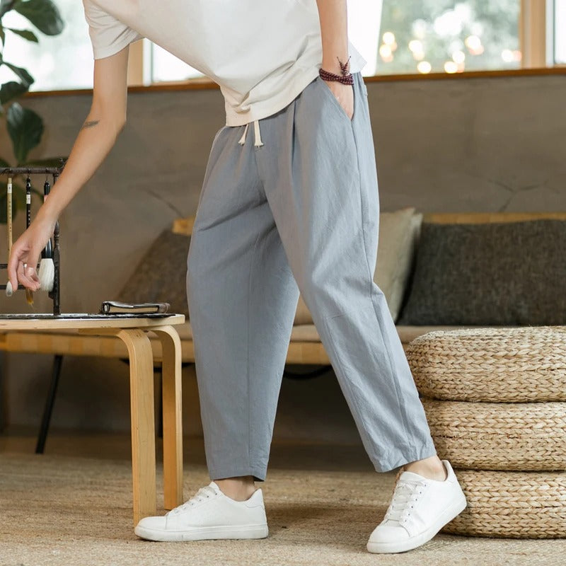 Alfie Summer Trousers Casual Lightweight | Ideal for Summer