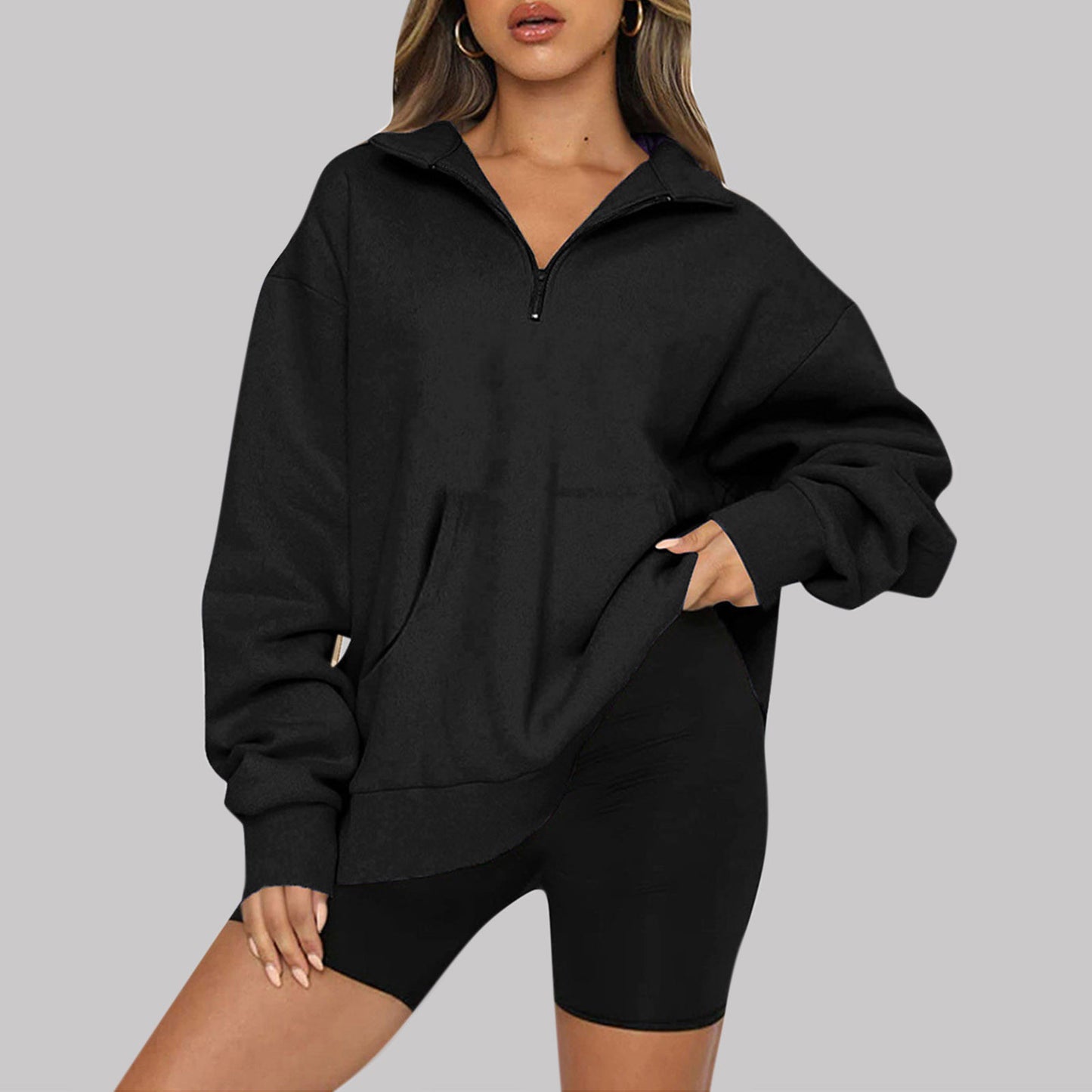 Eva - Zipped Jumper - Casual - Modern Style - Ideal for Winter