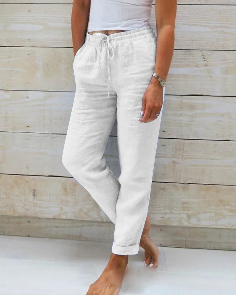 Lindsay - Elegant Casual Trousers - For Women | Comfortable Style