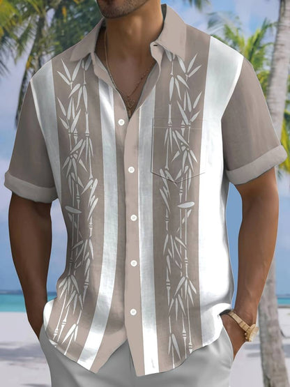 Men's Comfortable Bamboo Fiber T Shirt with Classic Cut