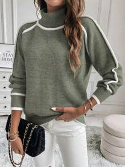 Vera - Turtleneck Jumper - Elegant - Modern Style - Ideal for Winter