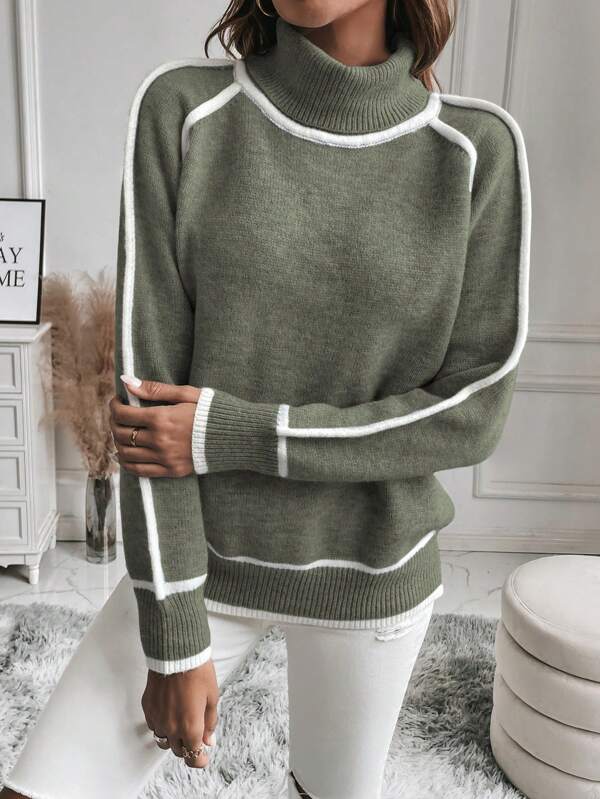 Vera - Turtleneck Jumper - Elegant - Modern Style - Ideal for Winter