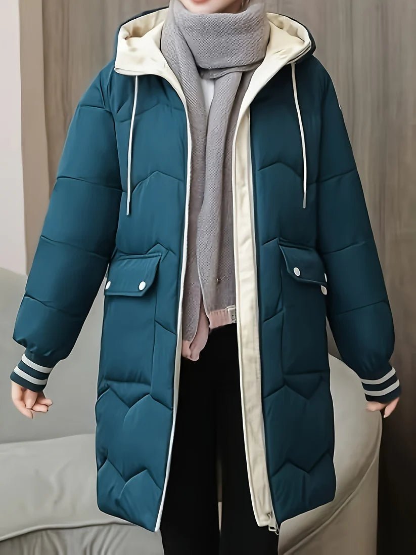 Winter Jacket With Warm Puffer And Capuchon Stylish For Women | Perfect for Outdoor Activities