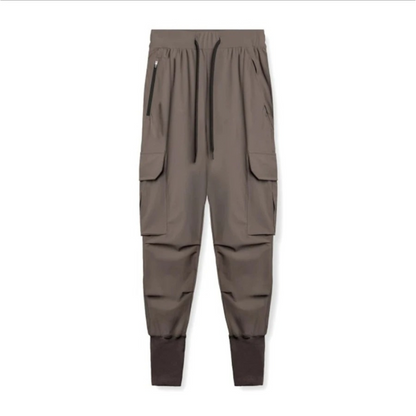 Men's Modern Jogger Cargo Pants with Large Pockets | Perfect for Outdoor Activities