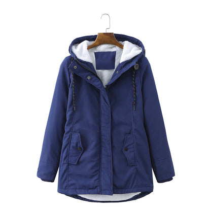 Winter Jacket With Fleece And Capuchon Elegant Parka For Women | Ideal for Winter