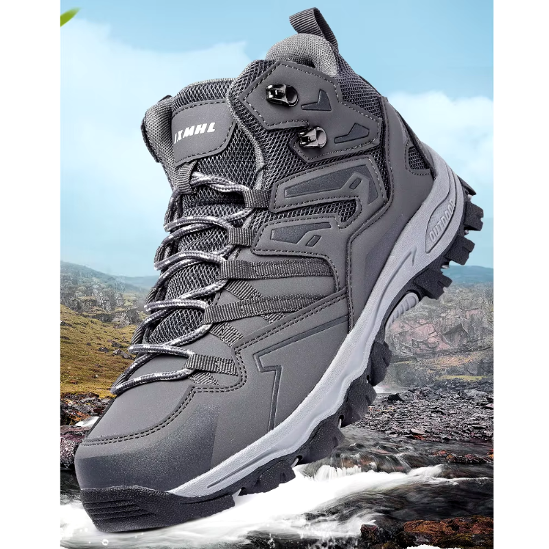 Men's Waterproof Lace Up Hiking Shoes  | Ideal for Winter