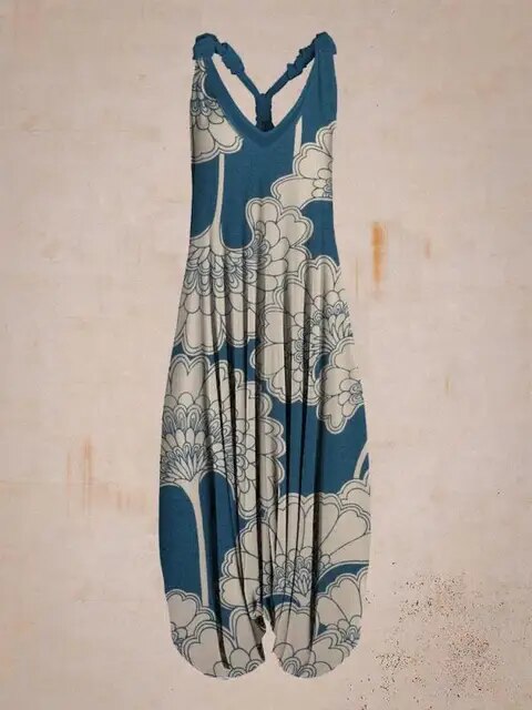 Women's Stylish Boho Sleeveless Jumpsuit | Ideal for summer