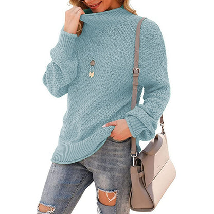 Orla - Women's Turtleneck Jumper